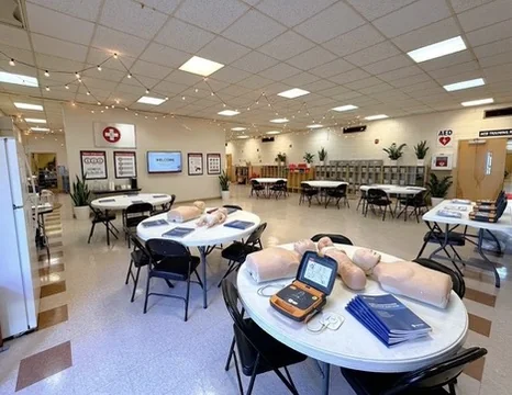 CPR Augusta training room